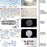 High-throughput injection molding of transparent fused silica glass