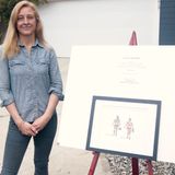 Amid coronavirus closures, a Los Angeles artist gives her neighbors a walk-by gallery