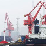 Oil spill near China’s Qingdao port after ship collision in fog