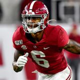 DeVonta Smith on weight questions: 'We're not weightlifting. We're not bodybuilders'