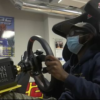 Urban Youth Racing School teaches inner city youth STEM through simulators