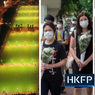 Hong Kong park empty for the first time in 32 years as police surround venue to prevent banned Tiananmen Massacre vigil - Hong Kong Free Press HKFP