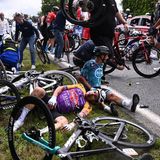 Spectator who caused massive crash at Tour de France missing after fleeing the country