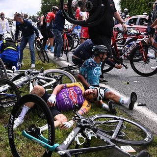 Spectator who caused massive crash at Tour de France missing after fleeing the country