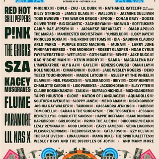 Austin City Limits 2022 Lineup Has Red Hot Chili Peppers, Pink, The Chicks, & A Whole Lot More