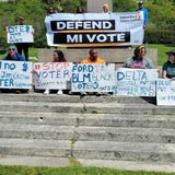 Protesters Target Michigan Businesses Over Voter Suppression