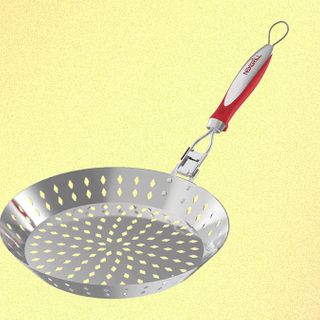 My Dad's Best Grilling Hack Is This Goofy-Looking Skillet