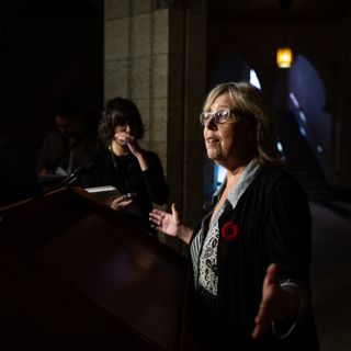 Elizabeth May reportedly gunning for Green Party leadership