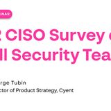 On-Demand Webinar: New CISO Survey Reveals Top Challenges for Small Cyber Security Teams
