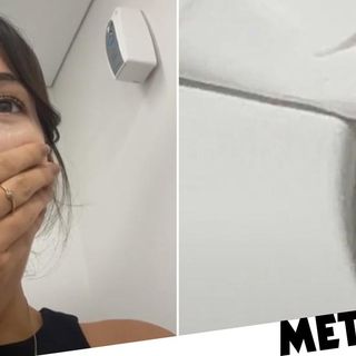 Largest venomous spider in the world creeps up on woman on the toilet