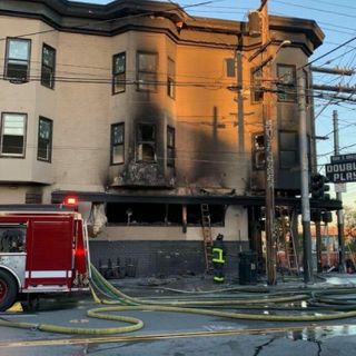 The Double Play Bar in San Francisco Destroyed by Fire