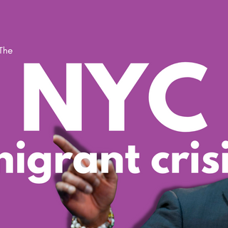 The migrant crisis in New York City.