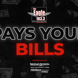 You Could Win $1,000 With The 103.3 The Eagle Pays Your Bills Contest