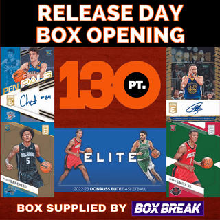 2022-23 Panini Donruss Elite Basketball Release Day Box Opening - 130 Point