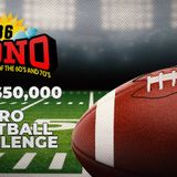 Make Your Pro Football Picks for a Chance at $50,000!