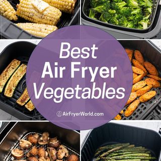 Best Air Fryer Vegetables Recipes HEALTHY | Air Fryer World