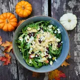 Apple, Cranberry, and Pumpkin Seed Fall Salad