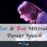 Bar/Bat Mitzvah Speech from Parents & Family: Step by Step + Examples - Amen V'Amen