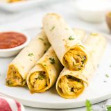 Homemade Cheesy Chicken Taquitos (Oven, Air Fryer or Fried)