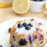 Lemon Blueberry Mini Bundt Cakes