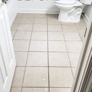 How To Paint A Tile Floor