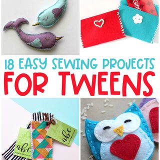 Easy Sewing Projects for Kids Ages 8-12