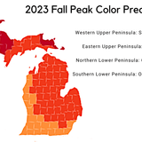 JUST RELEASED: Michigan Fall Colors 2023 Peak Predictions