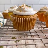 Pumpkin Cassava Flour Cupcakes (Paleo, Nut Free) - Bake It Paleo