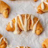 Pumpkin Cream Cheese Crescent Rolls