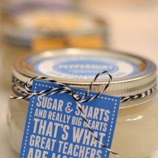 Sugar Scrub Recipes, Printable Labels & Teacher Gift Tags - Balancing Home