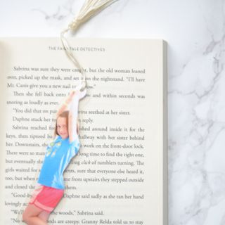 DIY Bookmarks: Easy Kid Craft -Photo Gift- Balancing Home