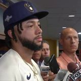 Brewers closer Devin Williams after loss to Diamondbacks