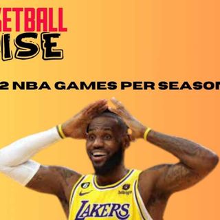 How many games are in the NBA season 2023?