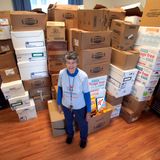 More than 4,000 boxes and counting — Mary Wheat's birthday cereal drive far surpasses South Congregational Food Pantry's initial goal