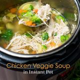 Instant Pot Chicken Soup Recipe in Pressure Cooker | Best Recipe Box