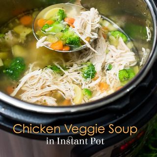 Instant Pot Chicken Soup Recipe in Pressure Cooker | Best Recipe Box