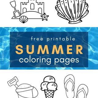 Free Summer Coloring Pages for Kids - Best Toys 4 Toddlers