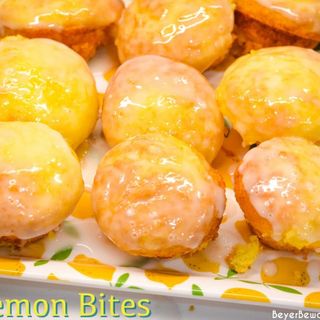 Lemon Bites - Lemon Blossoms made with a Cake Mix