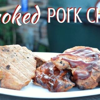 Smoked Pork Chops - Big Green Egg Smoked Pork Chops