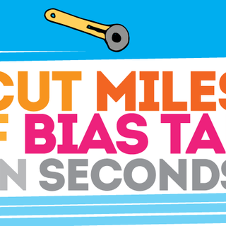 The Unbelievably FAST Way to Cut MILES of Bias Tape!