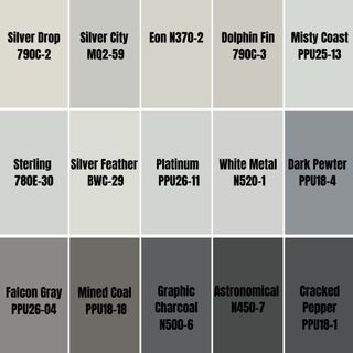 15 Most Popular Behr Gray Paint Colors: From Light to Dark