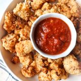 Best Ever Air Fryer Cauliflower Parmesan - Bless This Meal