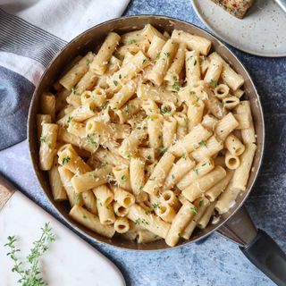 The Best Creamy Truffle Rigatoni - Bless This Meal