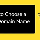 How to Choose a Great Domain Name [5 Step Guide] - BloggerDirection