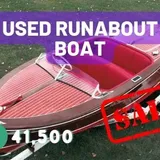 Runabout Boat for Sale Listed Price $41,500 USD ** 2023