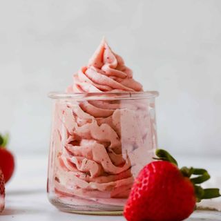 Strawberry Cream Cheese Frosting - Boston Girl Bakes