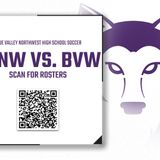 Fan Information: V Boys Soccer – BVW @ BVNW – Wednesday, 9/19/23