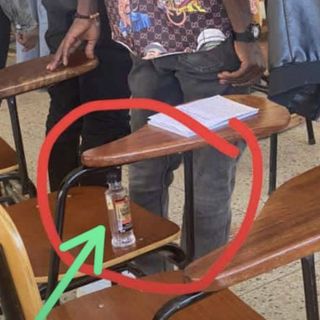 Drama as Makerere University Student Stuns Coursemates by Showing Up for Lecture with Uganda Waragi