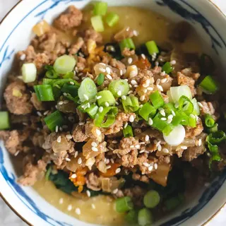 Korean Grits Bowl (Southern-Korean Fusion Dish) - Carving A Journey