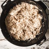 How to Cook Shredded Chicken in a Dutch Oven